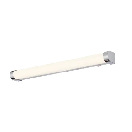 Moda Ribbed Wall Light - White, Glass product