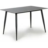 Modico Rectangular Dining Table - Grey, Wood alternate view