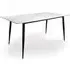 Modico Rectangular Dining Table - White, Ceramic