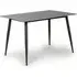 Modico Small Rectangular Dining Table - Grey, Ceramic