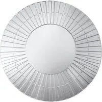 Moketa Flared Wall Mirror - Silver