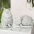 Moline Ceramics Cat Modelo Small Sculpture - Grey