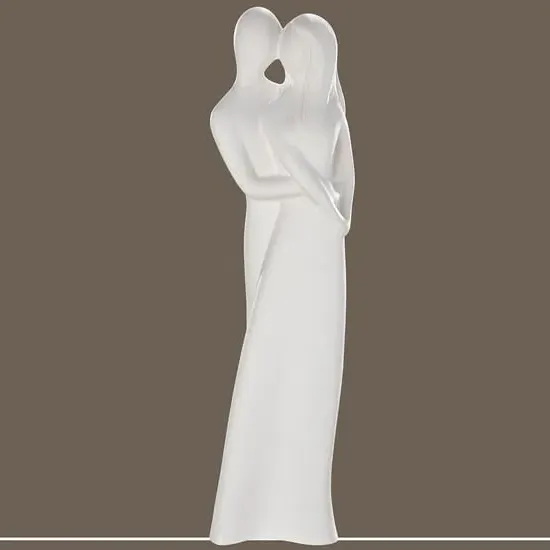 Moline Ceramics Harmony Sculpture - White