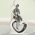 Moline Ceramics Romance Sculpture - Silver