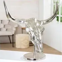 Moline Large Object Sculpture - Silver, Aluminium