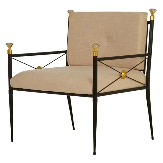 Monora Fabric Accent Chair - Brown