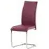 Montila Dining Chair - Purple, PU Leather