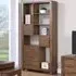 Monza Bookcase with 4 Drawers - Walnut