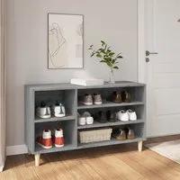 Monza Hallway Shoe Storage Rack - Grey Sonoma Oak alternate view