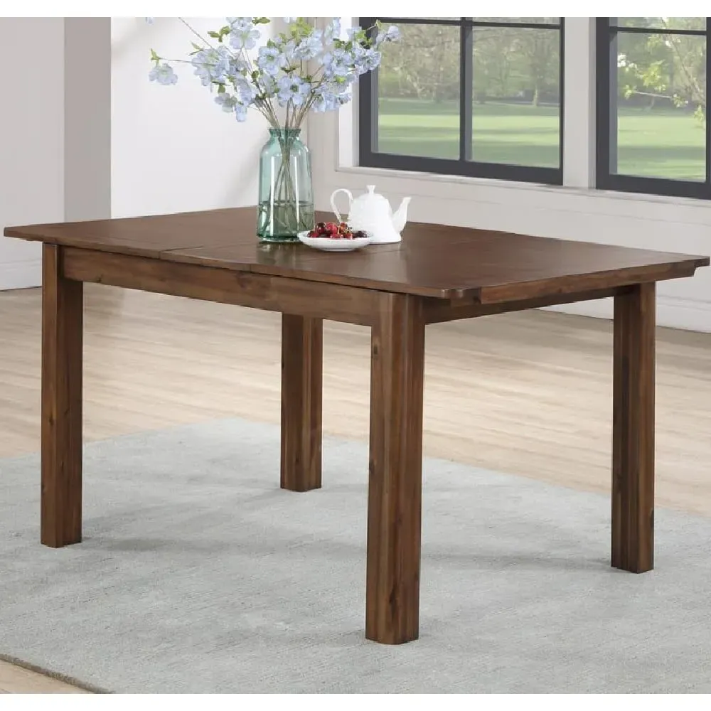 Monza Small Extending Dining Table - Walnut
