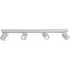 Moon 4 Light Steel Bar Spotlight - White