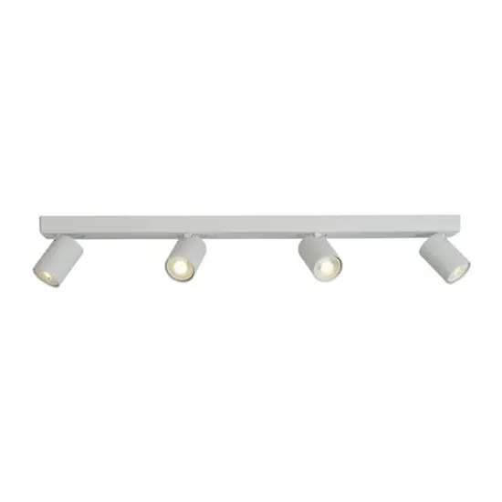Moon 4 Light Steel Bar Spotlight - White image