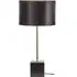 Moroni Table Lamp - Black, Linen