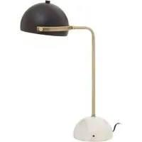 Moroni Table Lamp - Black, Marble