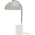 Moroni Table Lamp - Chrome, Marble
