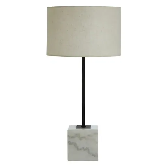 Moroni Table Lamp - Natural, Linen image