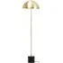 Moroni Table Lamp with Marble Base - Black, Brushed Brass