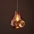 Morrison Blown Glass Pendant Ceiling Light - Copper Metallic