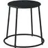 Mortan Low Stool - Black, Metal