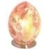 Mosaic Egg Table Lamp - Red