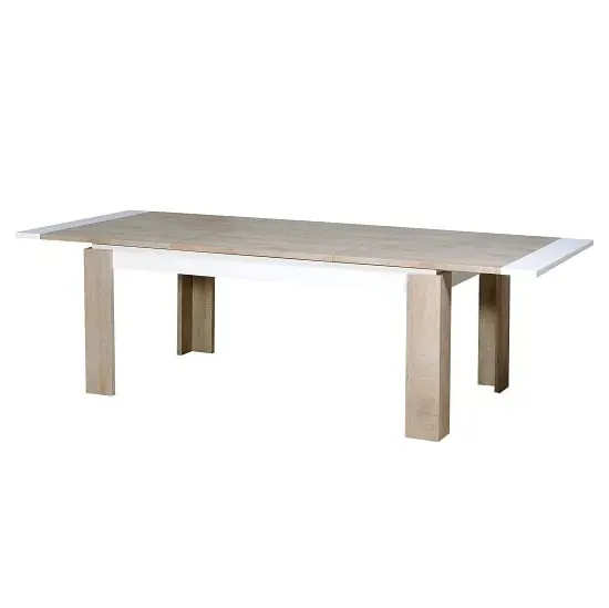 Muller Extendable Dining Table - White, MDF