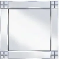 Multi-Square 60x60 Decorative Mirror - Silver