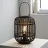 Murray Table Lamp - Black, Dark Bamboo