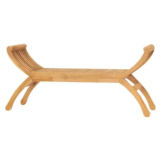 Myra Garden Bench - Natural, Teak