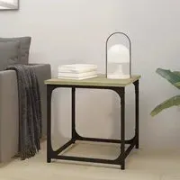 Nadra Square Side Table - Sonoma Oak