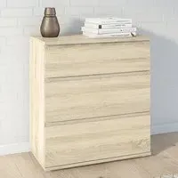 Naira Chest of 3 Drawers - Oak