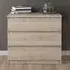 Nakou 3 Drawer Chest - Jackson Hickory Oak, Wood
