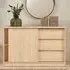 Nakou Sideboard with 3 Drawers - Jackson Hickory Oak