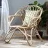 Nanding Rattan Accent Armchair - Natural