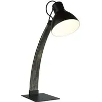 Nanna Ash Wood Table Lamp - Black