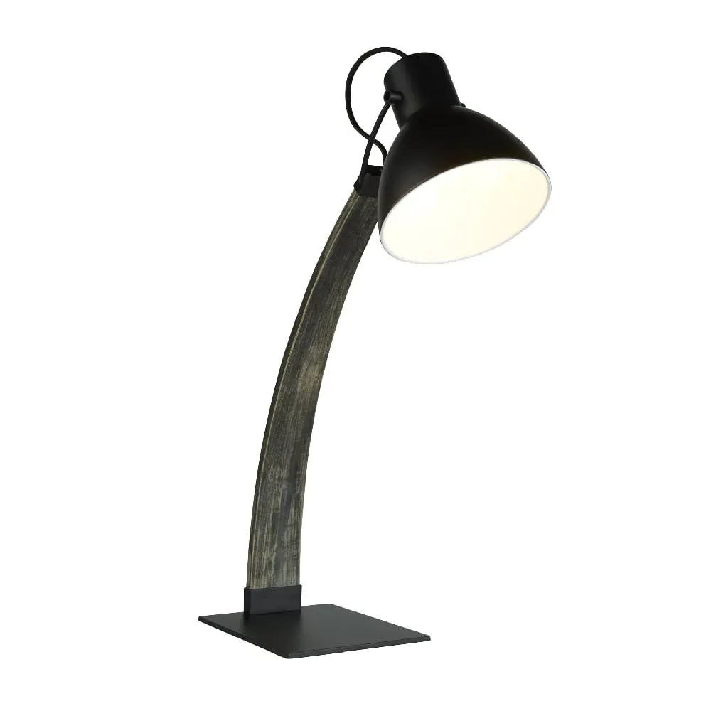 Nanna Ash Wood Table Lamp - Black image