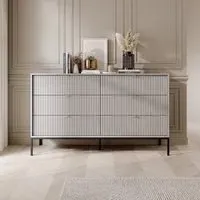 Napa Chest of 6 Drawers - Grey