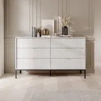 Napa Chest of 6 Drawers - White