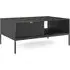 Napa Coffee Table with Drawer - Matt Black