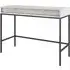 Napa Laptop Desk with 2 Drawers - Grey