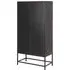 Napa Metal Storage Cabinet with 2 Doors - Black