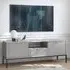 Napa TV Stand with 2 Doors - Grey