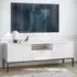 Napa TV Stand with 2 Doors - White