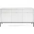 Napa Wooden Sideboard with 3 Doors 3 Drawers - White
