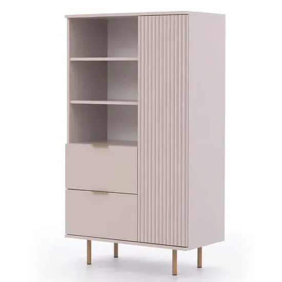 Naples Highboard with Storage - Cashmere