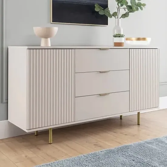 Naples Sideboard with Storage - Cashmere