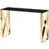 Nardo Console Table - Black, Glass