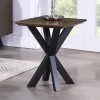 Narva Parquet Lamp Table - Walnut