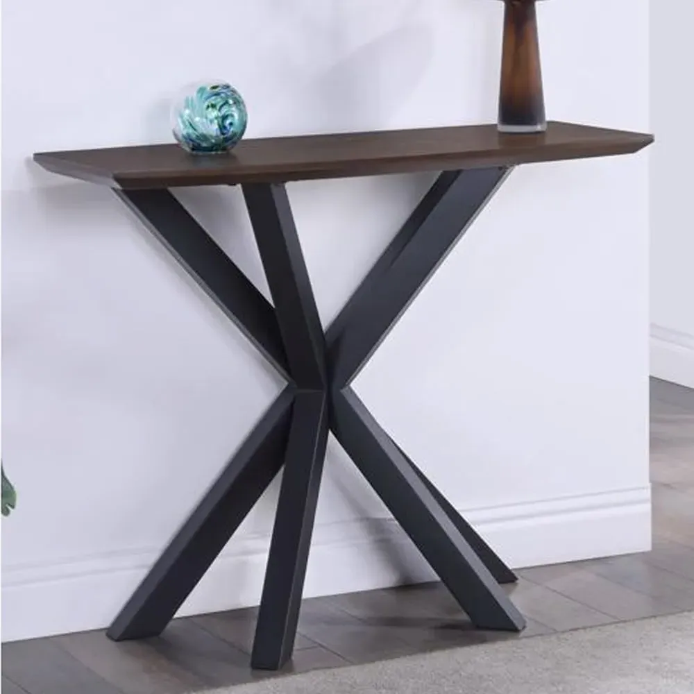 Narva Rectangular Console Table - Walnut