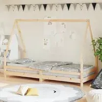 Narva Single Daybed - Natural, Pine Wood