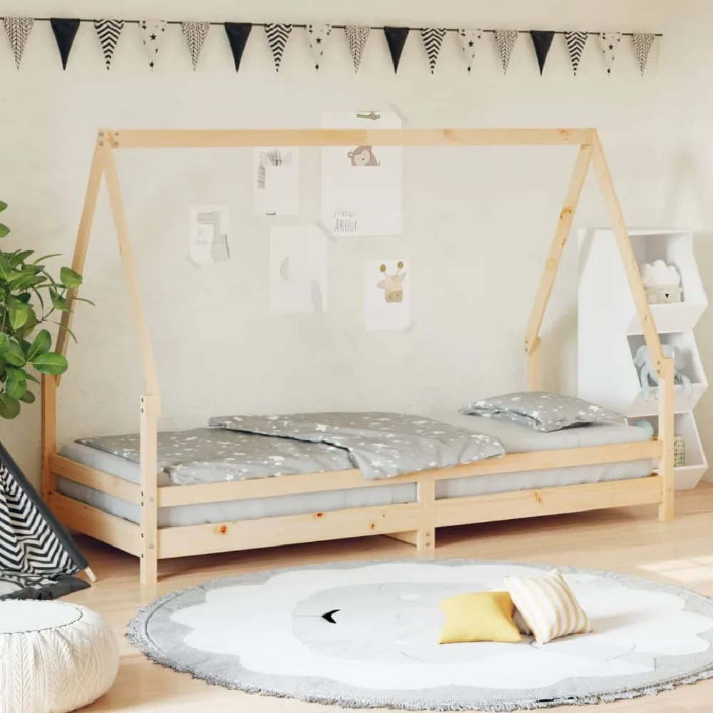 Narva Single Daybed - Natural, Pine Wood